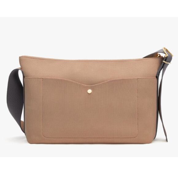 Cuyana Recycled Knit Sling Bag Gold Sustainable - Picture 1 of 11